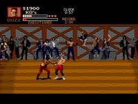 une photo d'Ã©cran de Pit-Fighter sur Sega Megadrive